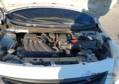 2014 Nissan Versa 1.6 S+ from USA, damaged, VIN 3N1CN7AP0EL836701